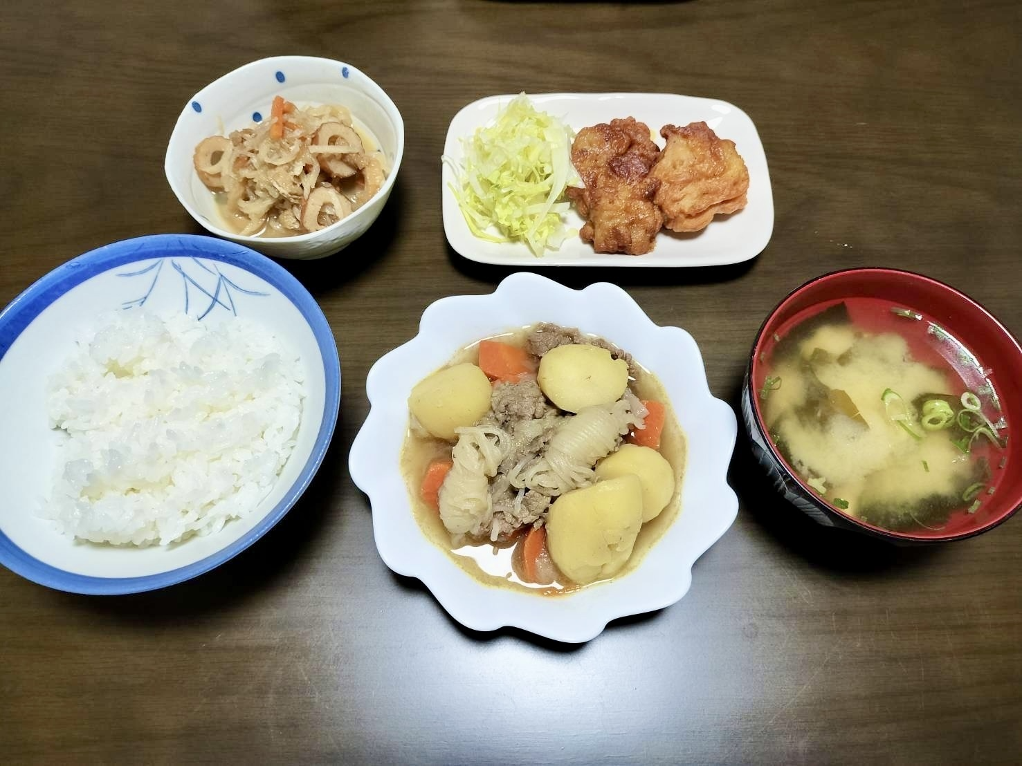 夕食の例